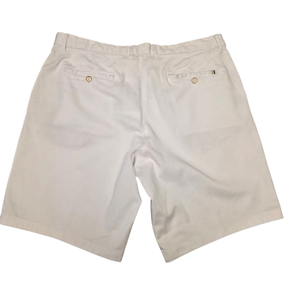 Robert Graham Men's White Bermuda Shorts Size 36 - Picture 5 of 9